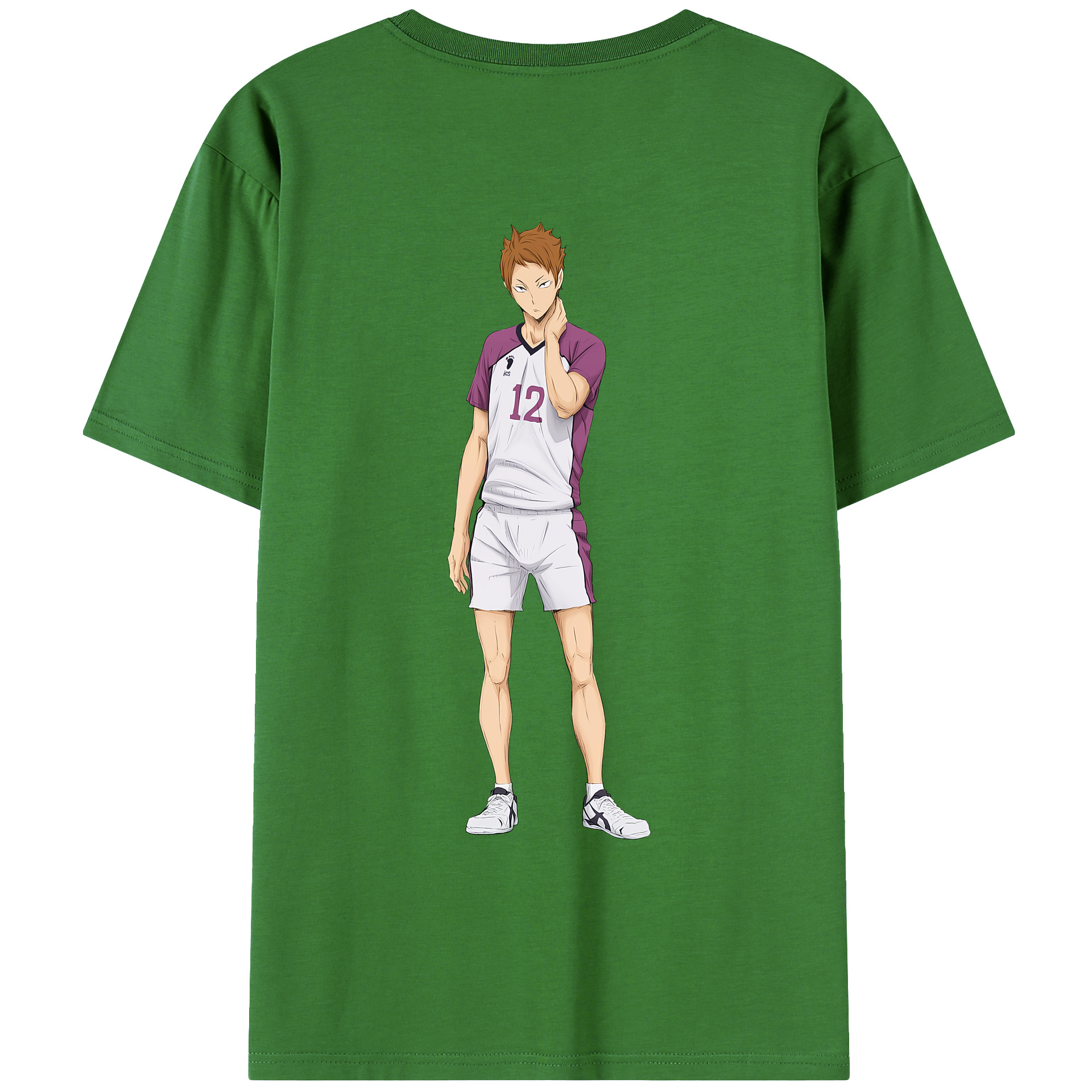 （画像用） ハイキュー!! Haikyu!! レディース半袖Tシャツ(バックプリント)